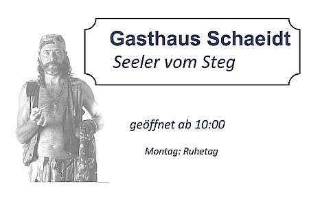 Gasthaus Schaeidt - Seeler vom Steg